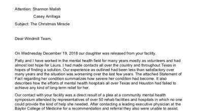 A Letter From A Father Who Had Lost Hope